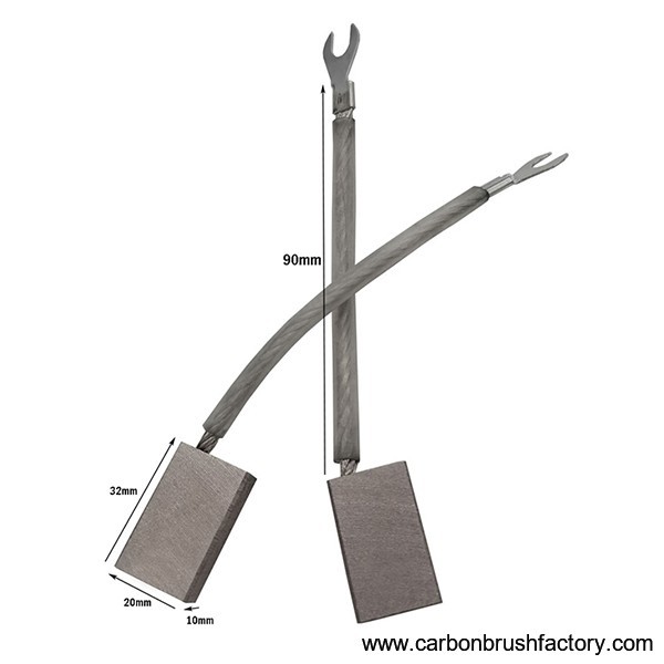 80% Silver 20% Graphite Carbon Brushes And Silver Brush Holder